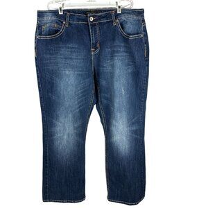 Cato Premium Womens Classic Denim Jeans Size 20WP Polyester/Spandex Blend